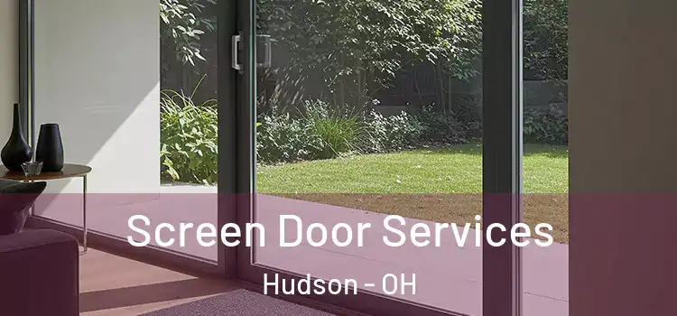Screen Door Services Hudson - OH